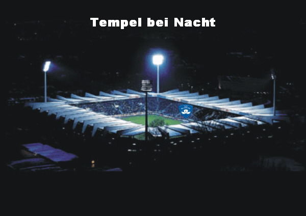 Tempel bei Nacht